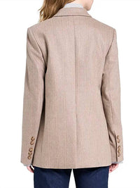 Twp - Sweet Pea Striped Wool-blend Blazer
