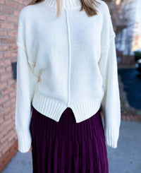 DEAR JOHN DENIM Women's Hera Sweater in cream - women's sweater