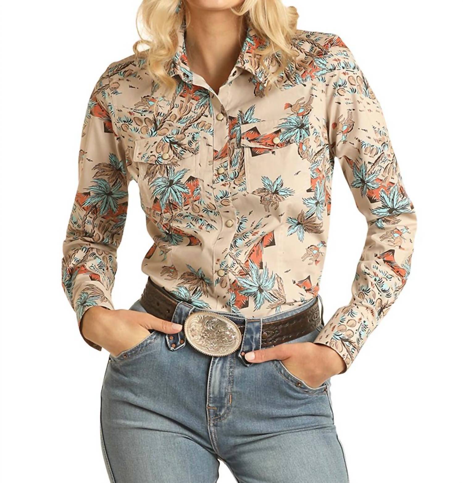 Rock & Roll Denim - Conversational Snap Shirt