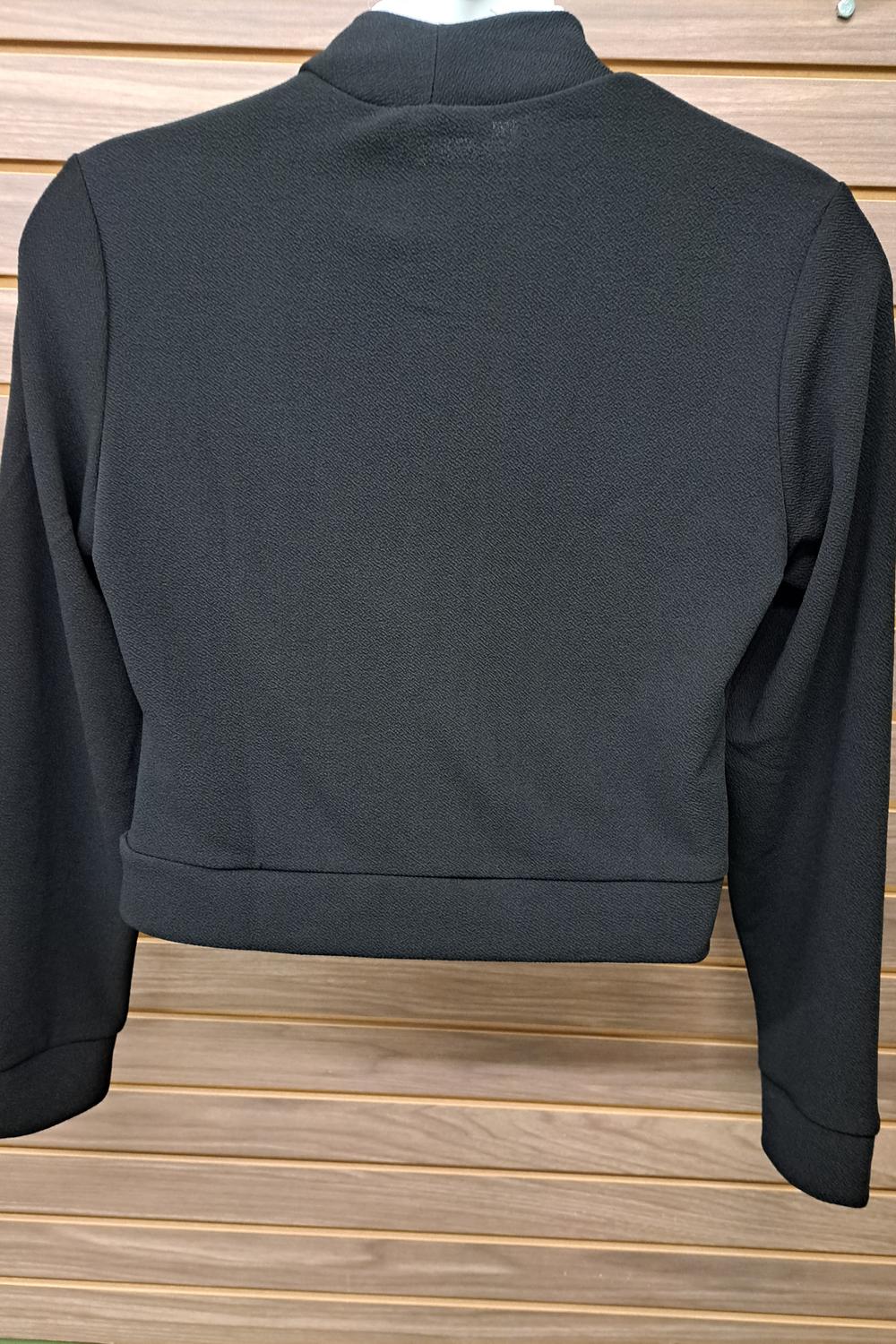 Doublju - Women's Open Textured Blazer