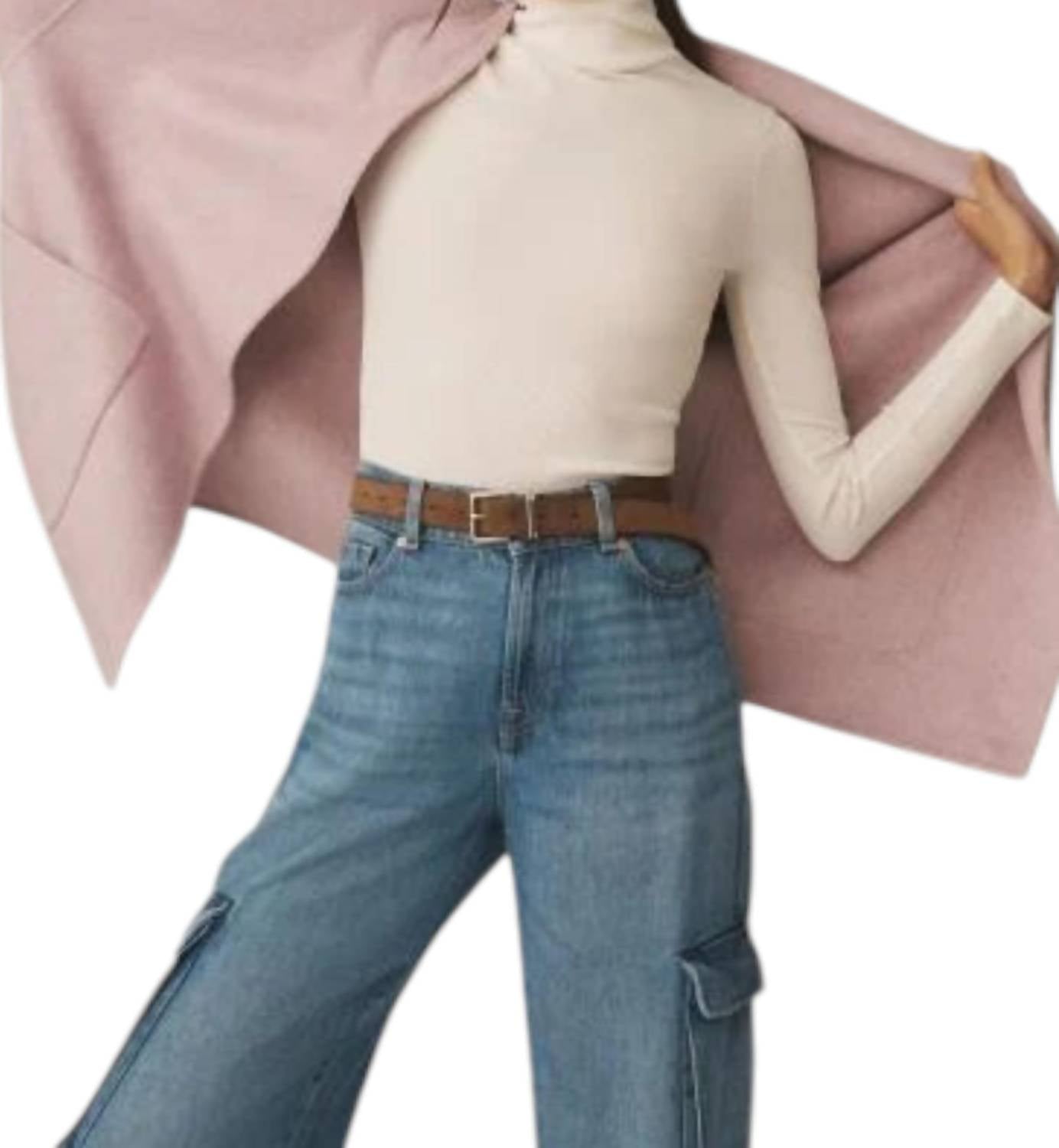 Citizens of Humanity Caradene Turtleneck Sweater in oatmilk - women's long sleeve top