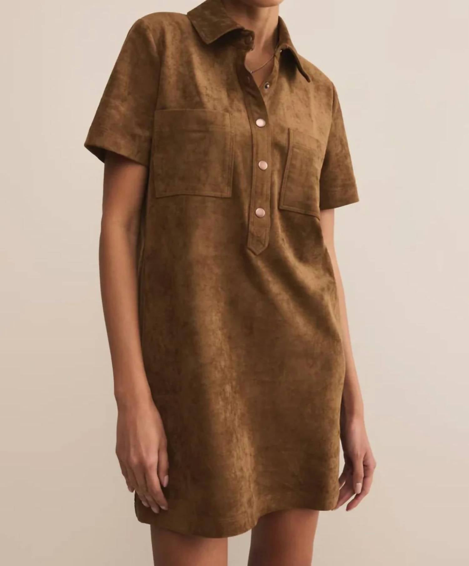 Z Supply - Sydney Suede Mini Dress