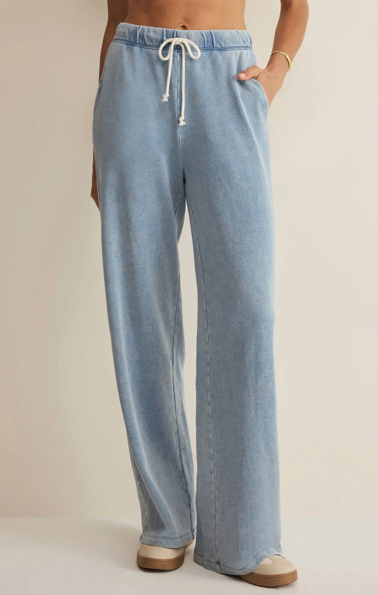 Z Supply - Women's Hunter Knit Denim Pant