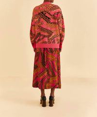 Farm Rio - Midi Skirt