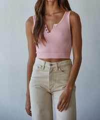 By Together - Henley Rib Modal Tank