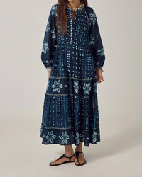 Maison Hotel - Kumo Long Sleeve Buttons Down Dress