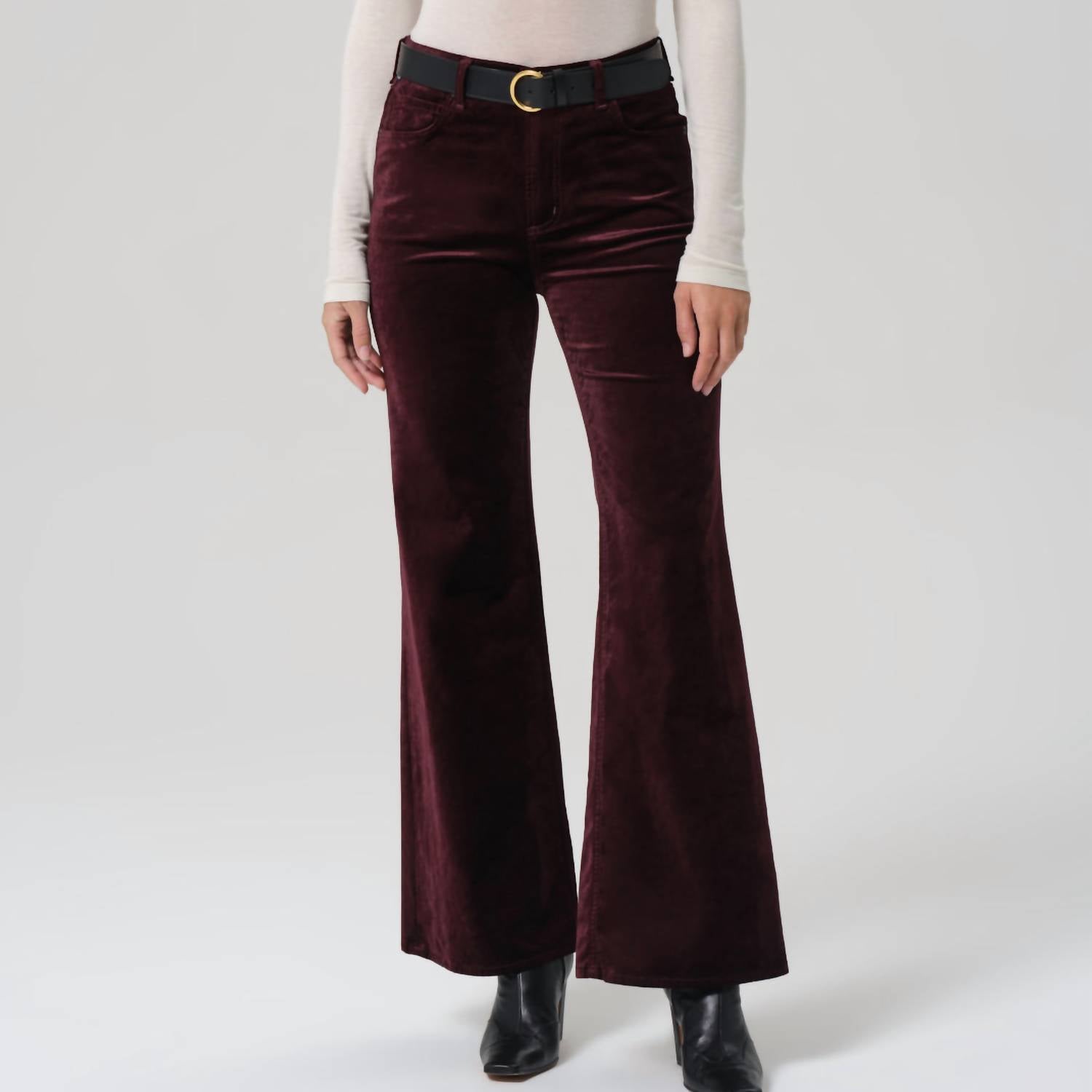 Citizens Of Humanity - Kimberly 70s Flare Velvet Pants