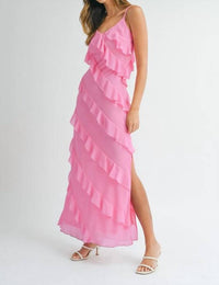 Mable - Tiered Ruffle Maxi Dress