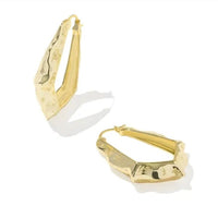 Kendra Scott - Women's Adriana Scallop Frame Hoop Earrings
