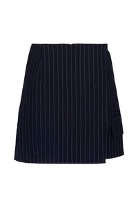 Saemdi - Pinstripe Skirt