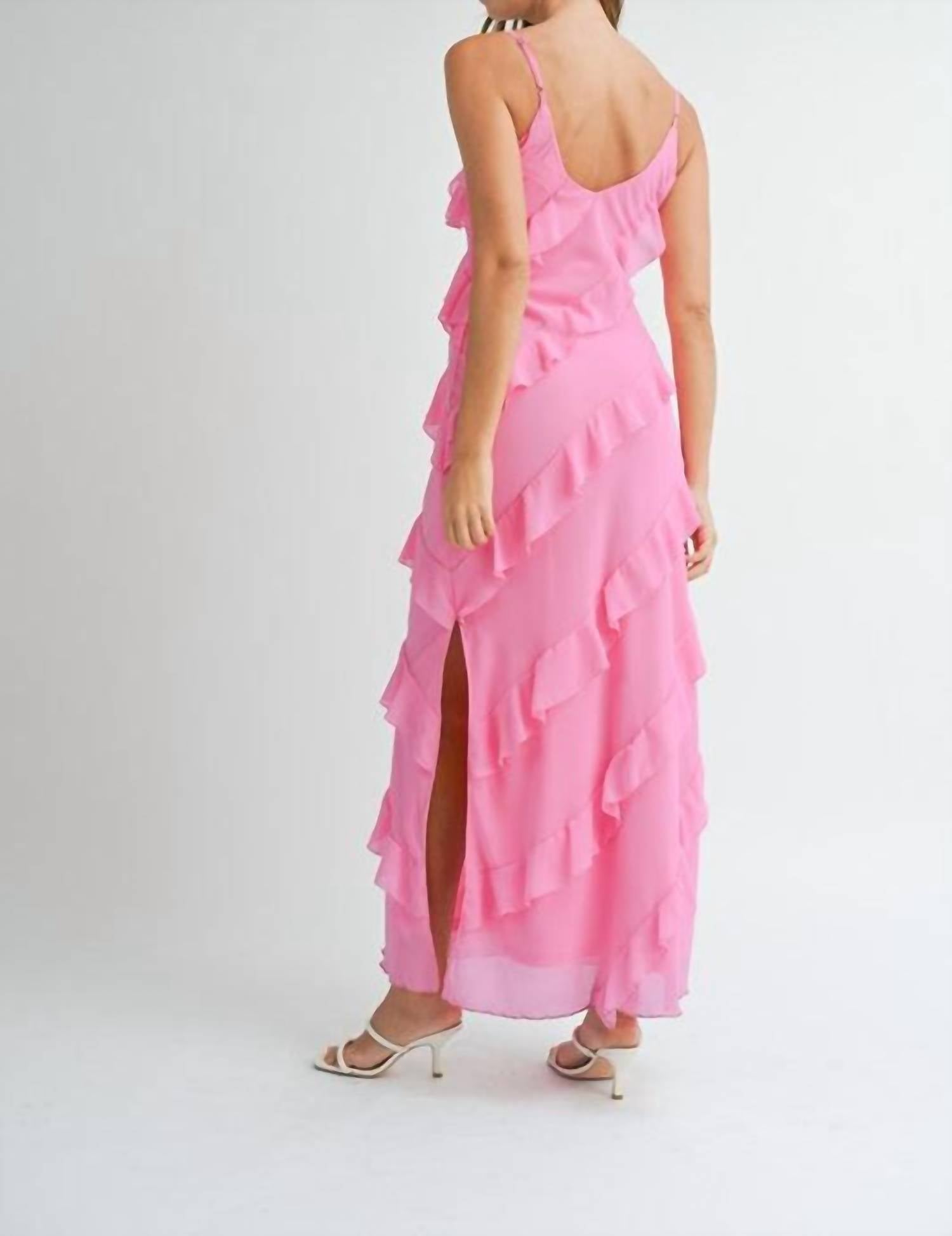 Mable - Tiered Ruffle Maxi Dress