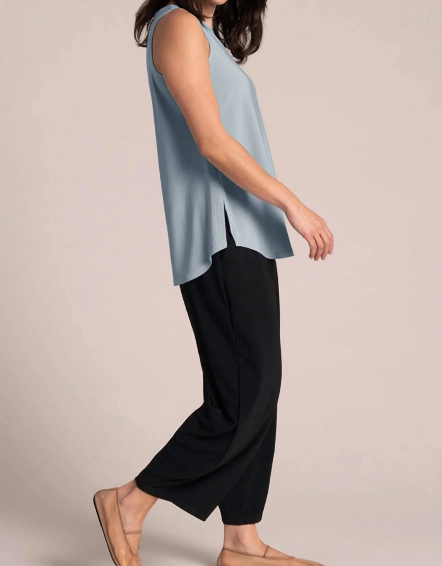 Sympli - Sleeveless Go To Classic T Relax Top