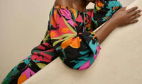 Joseph Ribkoff - Off Shoulder Tie Blouse