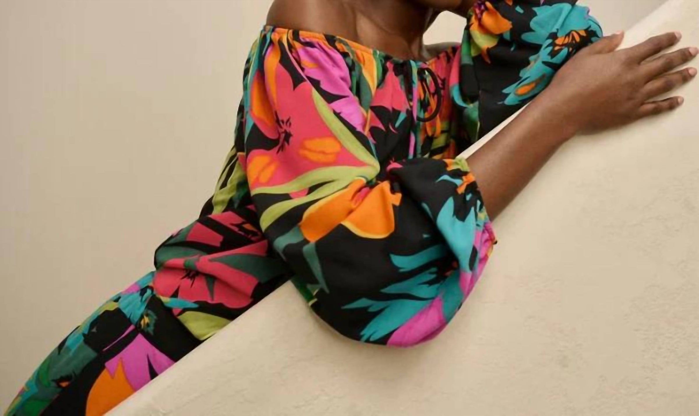 Joseph Ribkoff - Off Shoulder Tie Blouse