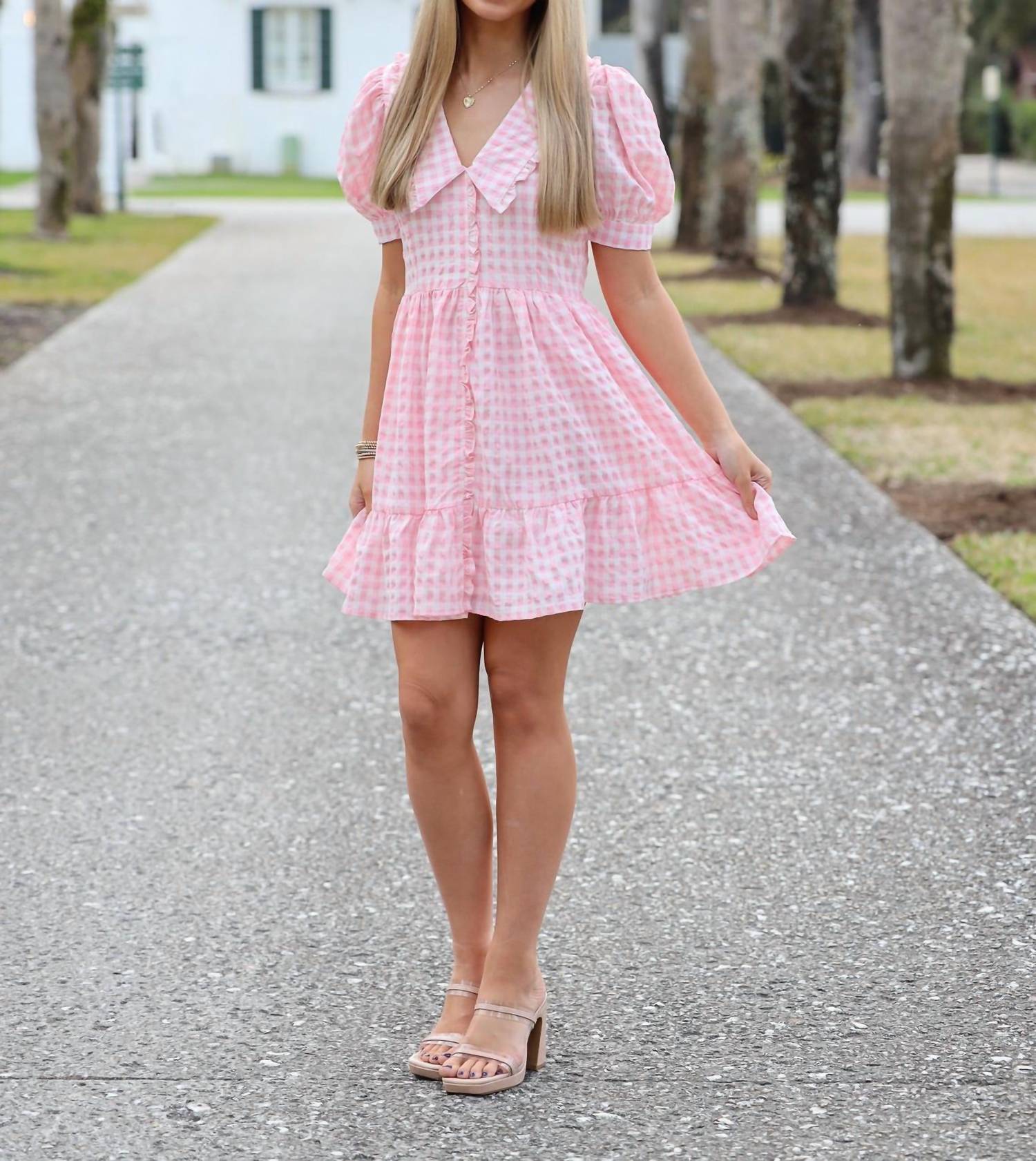 Tcec - Gabriella Gingham Dress