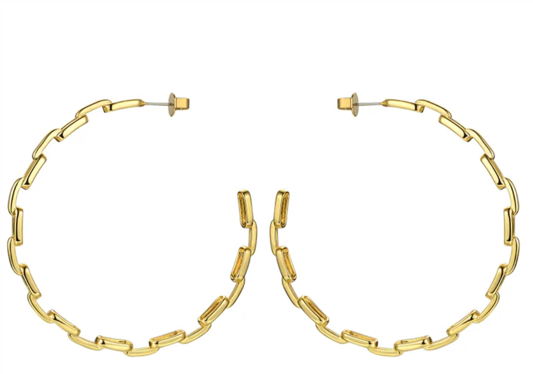 Katie Rae Collection - Women's Big Hoop Earrings