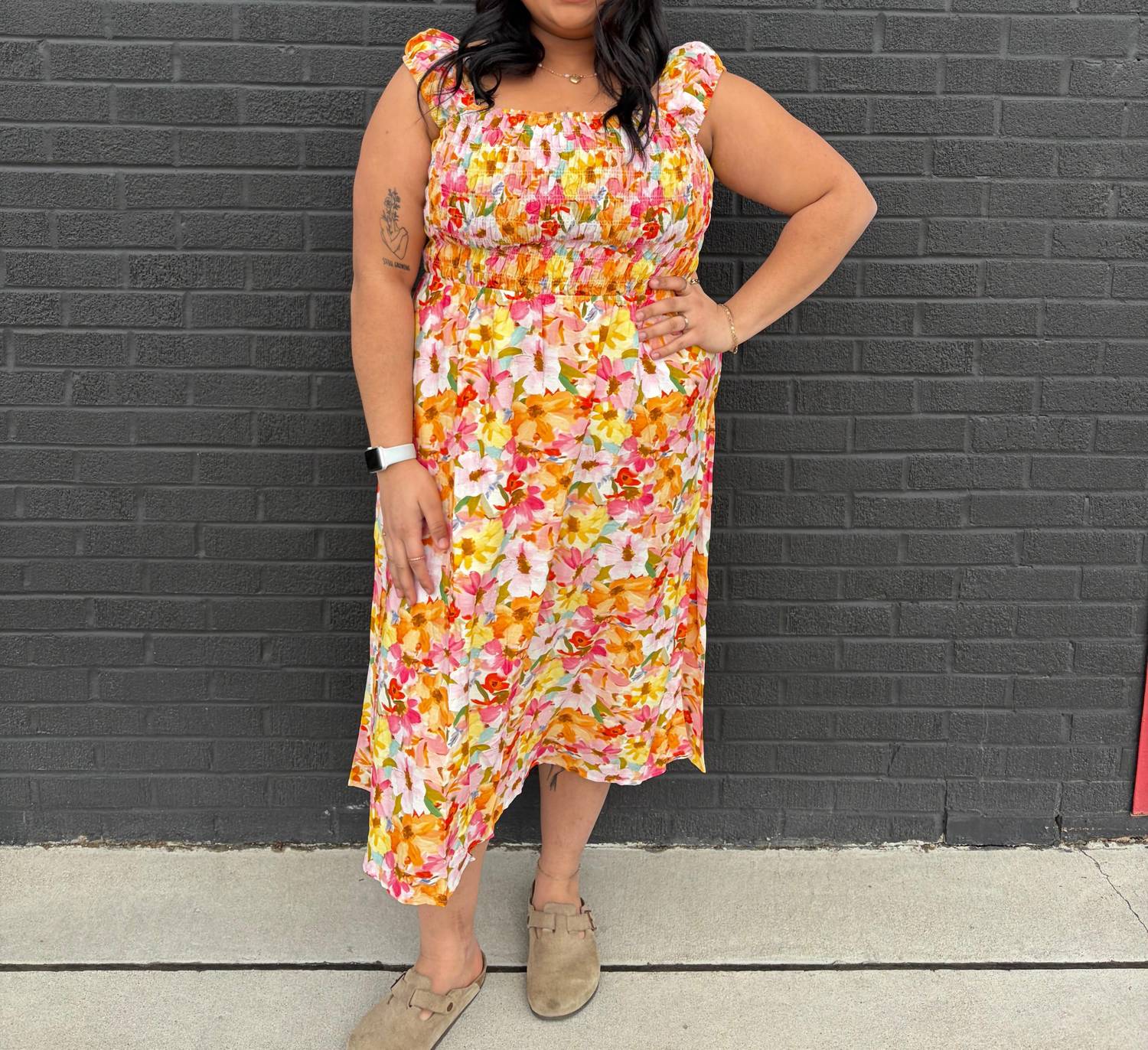 Hayden La - Springy Floral Dress - Plus