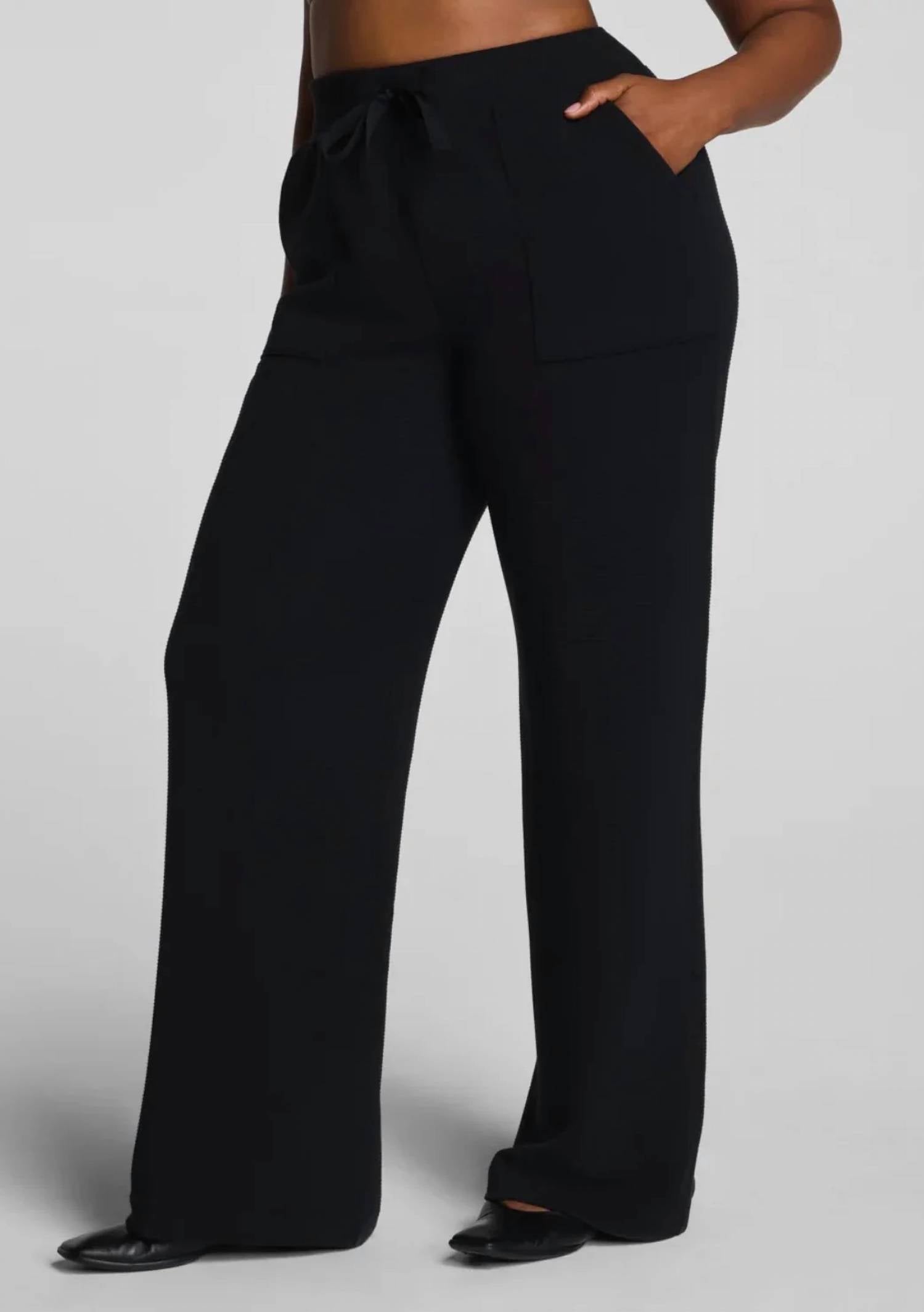 Spanx - French Rib Air Essentials Wide Leg Pants