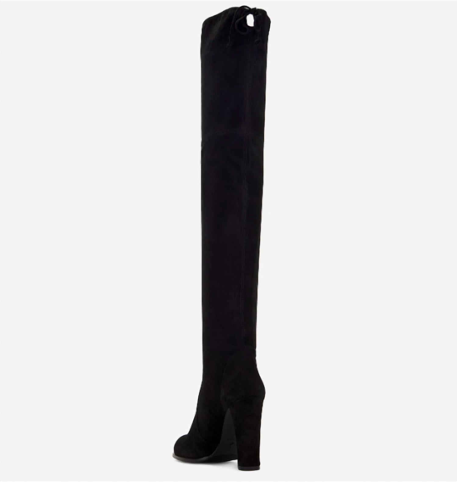 Stuart Weitzman - Women's Highland Stretch Suede Over The Knee Boots