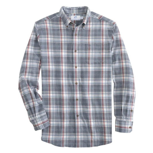 Southern Tide - Men's Heather Longleaf Intercoastal Flannel Sport Shirt