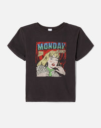 Re/Done - Classic Monday Again Short Sleee Tee