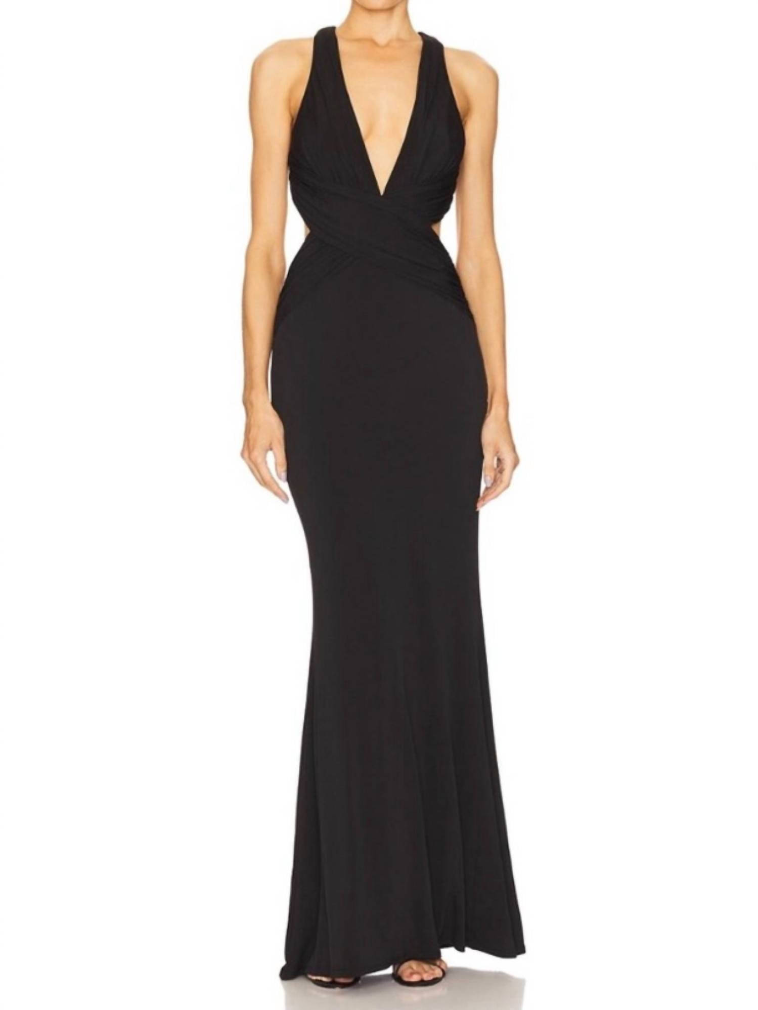 katie may Secret Agent Dress in black - women's dress