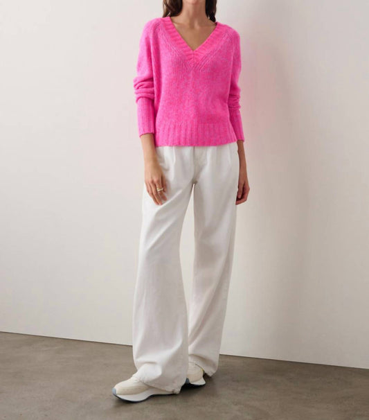 White + Warren - Cashmere Air Plush V-neck Sweater