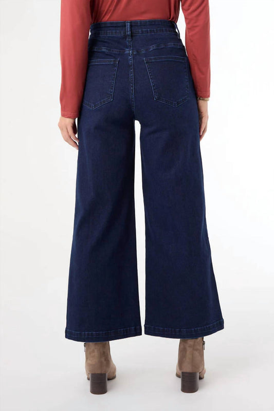 Coco + Carmen - Everstretch Wide Leg Crop Jeans