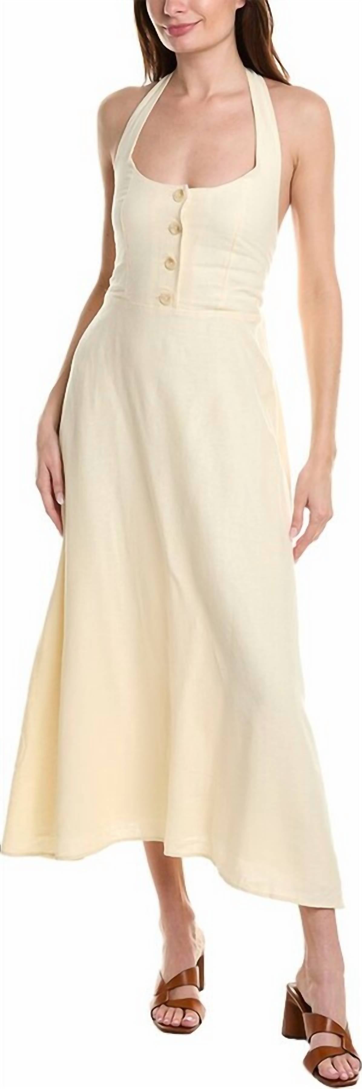 We Wore What - Button Front Maxi Dress