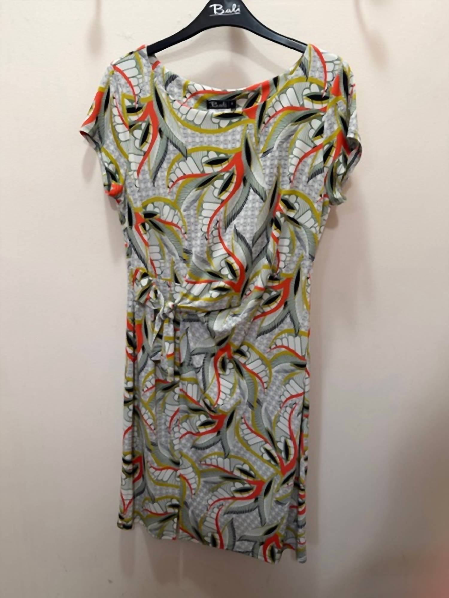 Bali Corp. - Women's Graphic Side Tie Dress