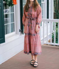 Victoria Dunn - Folly Maxi Long Sleeve Dress