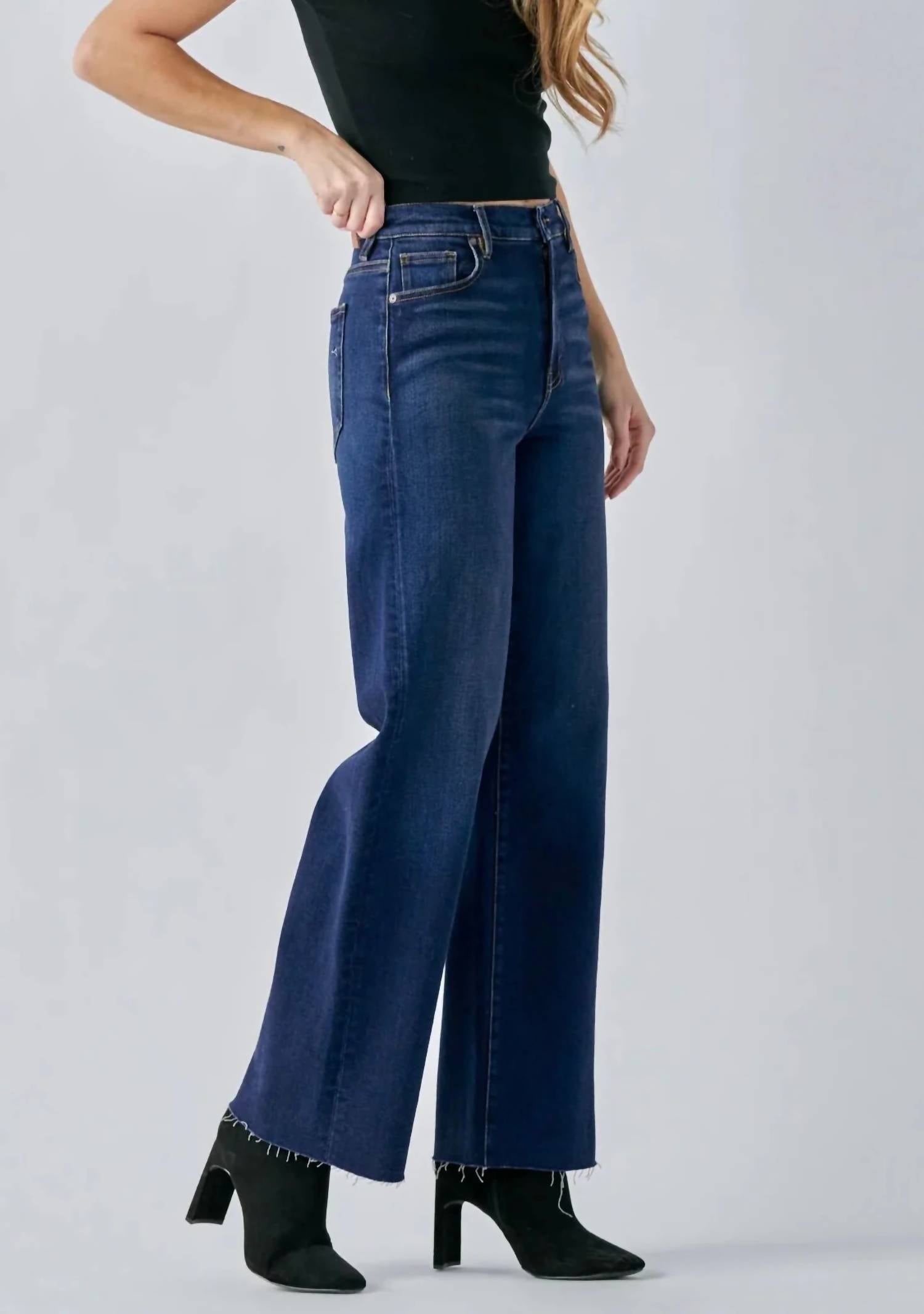 Hidden - Logan High Rise Denim Dad Jeans