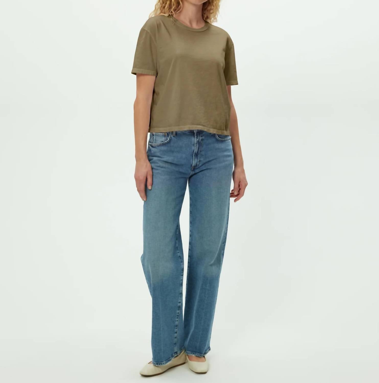Michael Stars - Nina Crewneck Short Sleeve Tee