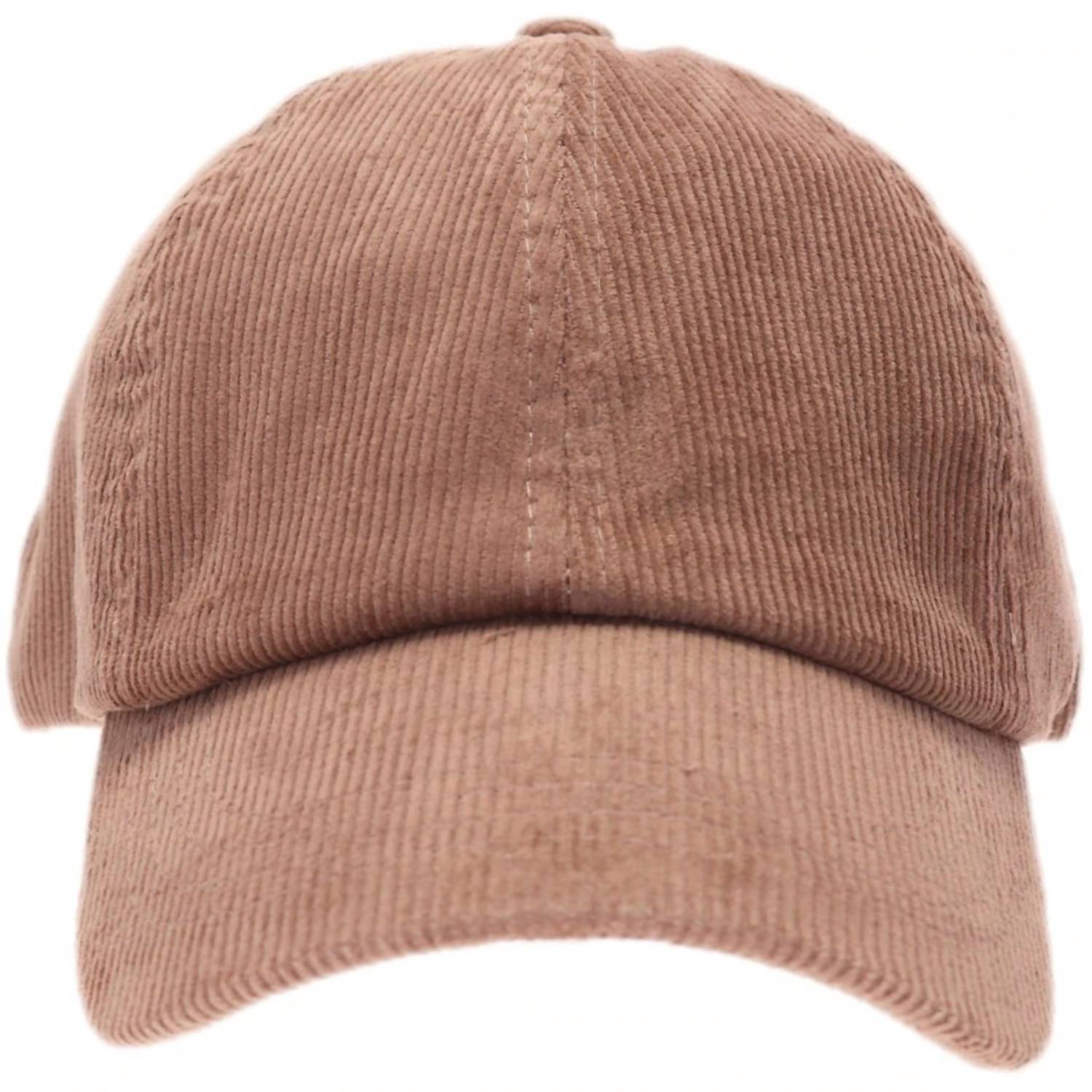 Cc Beanies - Women's Corduroy Pony Tail Hat