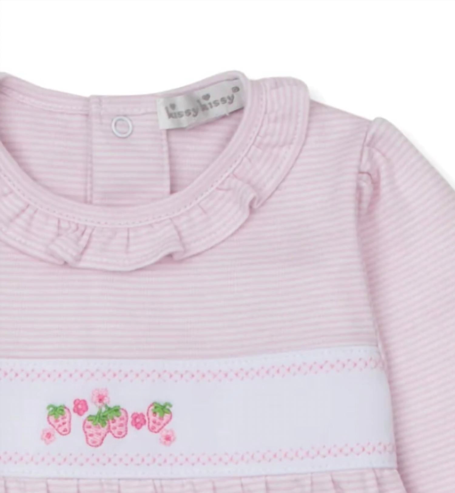 Kissy Kissy - Girl's Classic Treasures Strawberry Footies