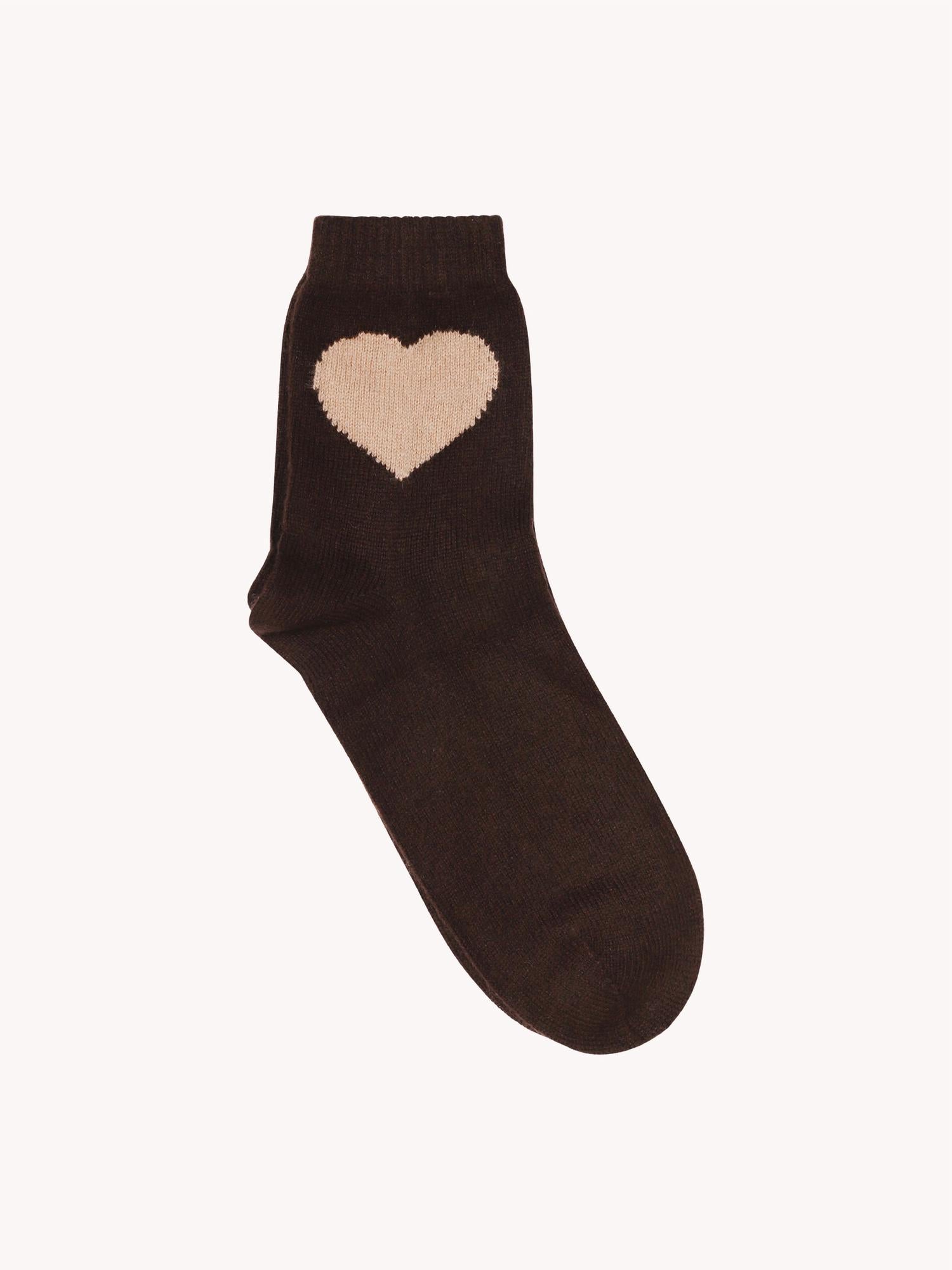 Jumper1234 Women's Heart Socks in pluto skin - women's accessory - detail view