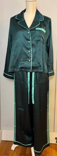 Mersea - Women's Satin Sailor Pajama Set