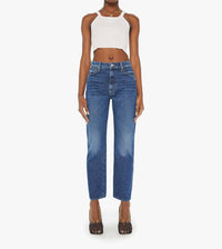 Mother - Ditcher Zip Flood Straight-leg Jeans