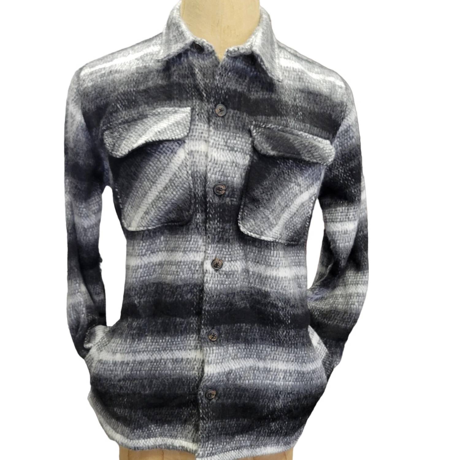 Rnt23 - Men's Cotton Polyester Shirt Jacket