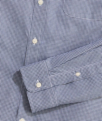 vineyard vines Anegada Gingham Perfect Wash Shirt in blue blazer - men's shirt - view 4