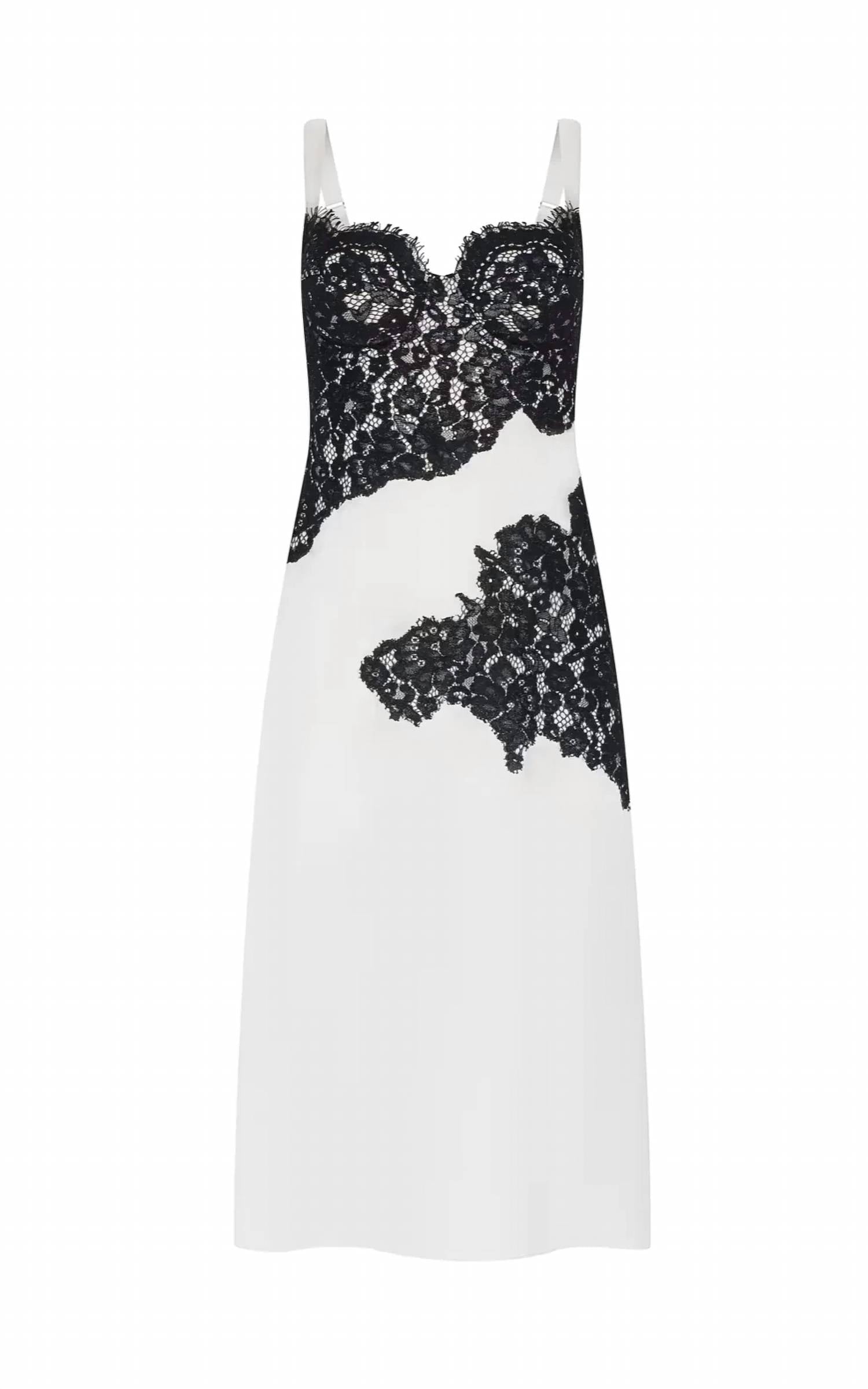 L'Agence - Fenna Silk Lace Dress