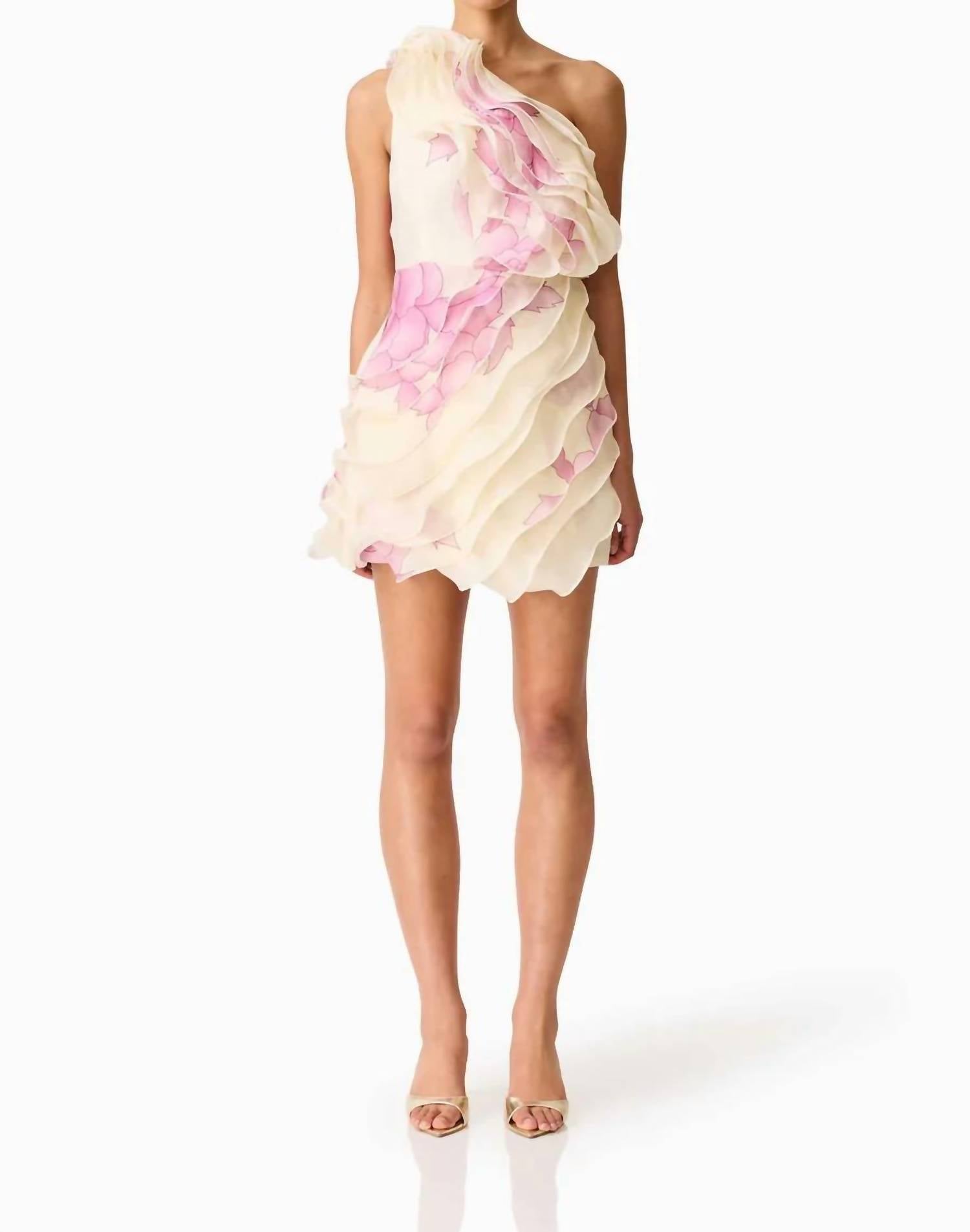 Elliatt - Rova One Shoulder Mini Dress