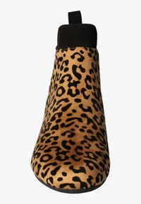 J. Renee - Women's Hemalia Animal Print Booties