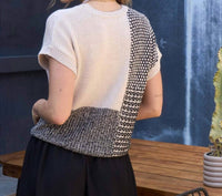 Iris - Short Sleeve Sweater