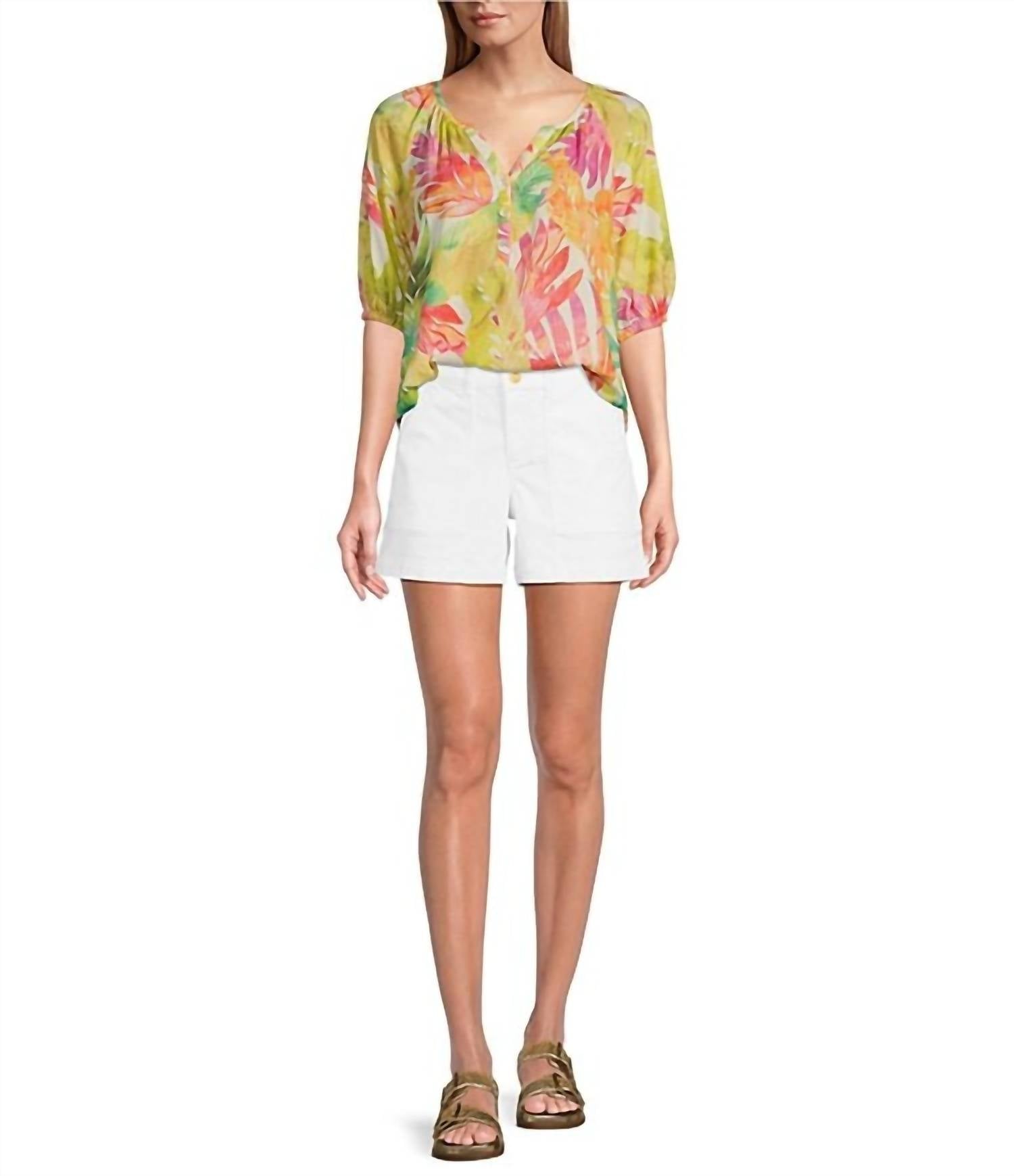 Tommy Bahama - Tropicana Isle Puff Sleeve Top
