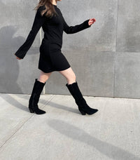 Alysi - Wool Jersey Mini Dress
