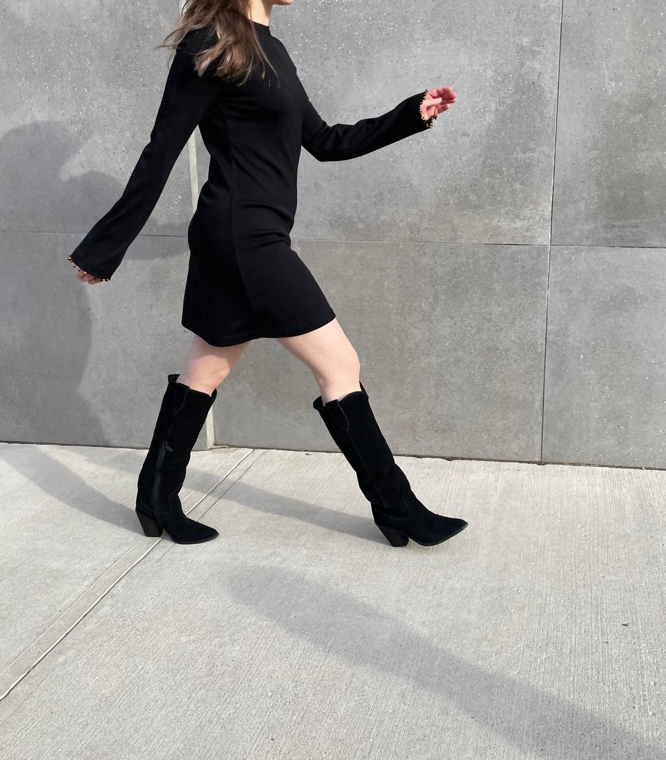 Alysi - Wool Jersey Mini Dress