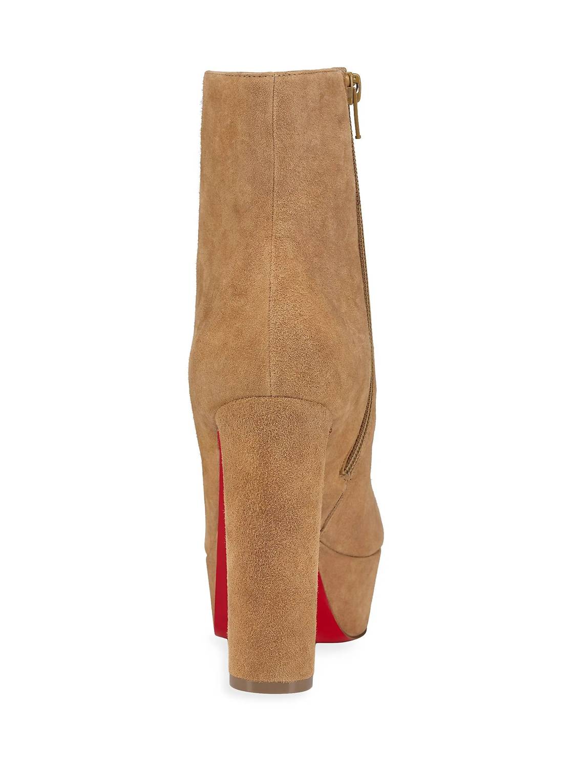Christian Louboutin Women's Loo Boot in lionne - women's shoe - alternate view