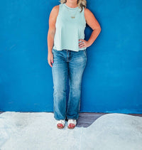 Kut From The Kloth - Kelsey Mid Rise Ankle Flare Jean