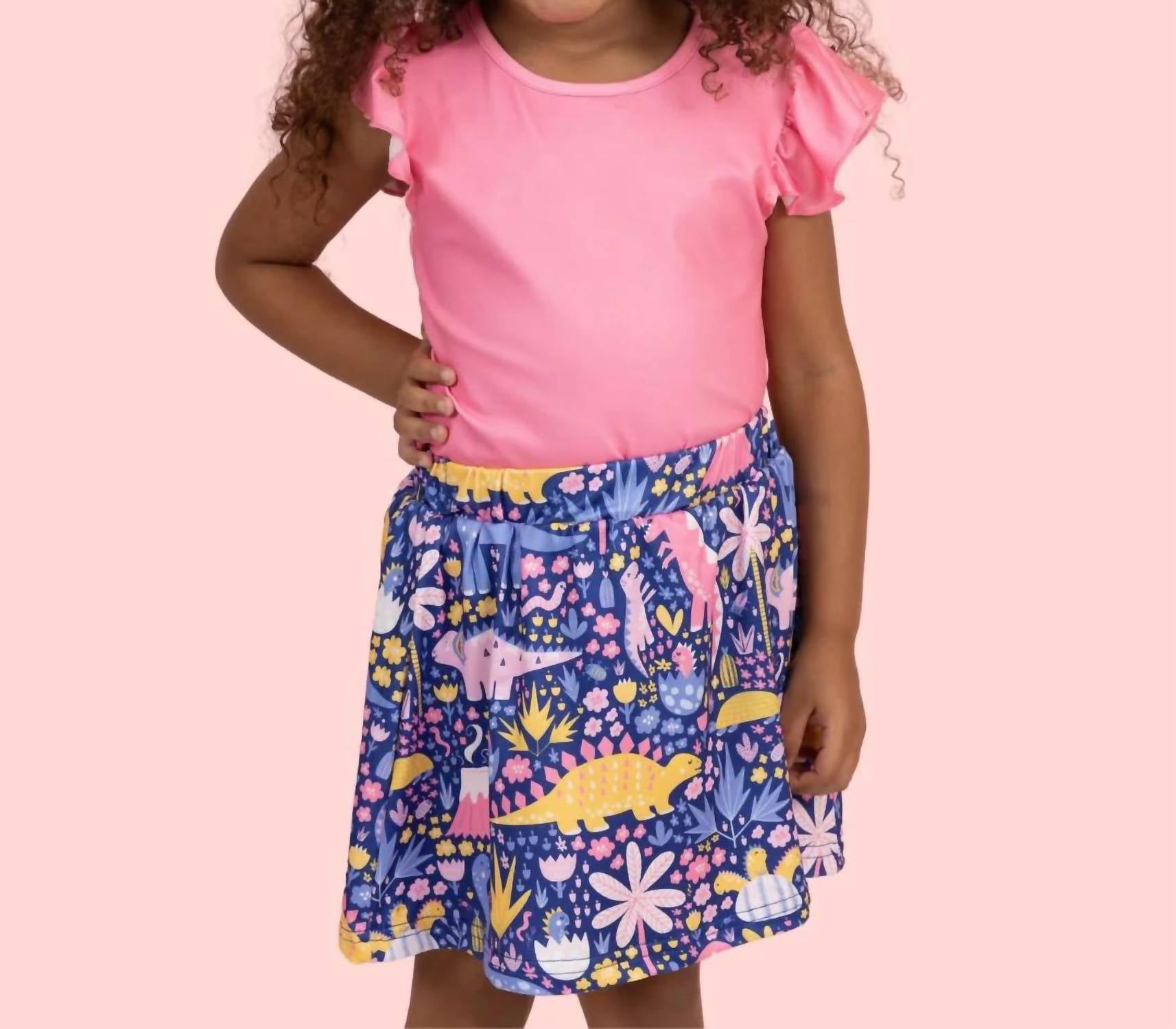 Pete + Lucy - Darling Dinos Skort Set